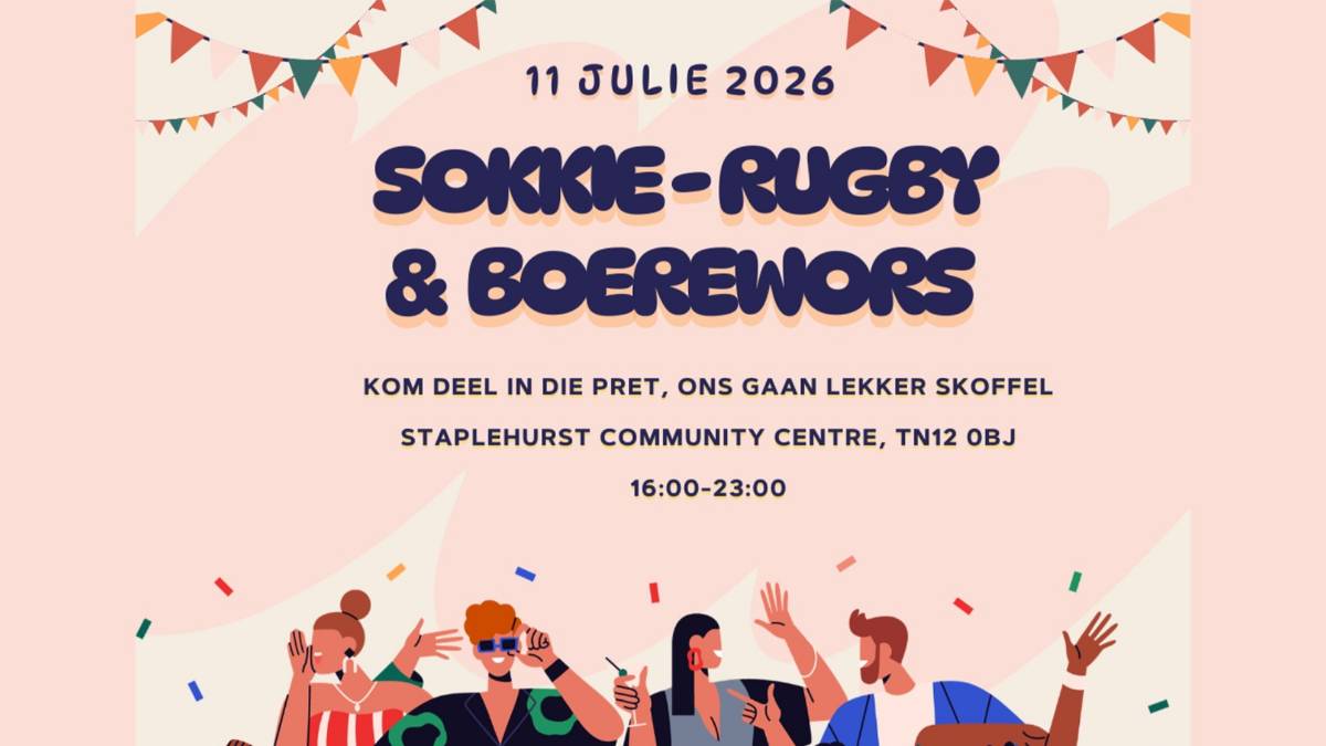 SAG Sokkie, Rugby, and Boerewors