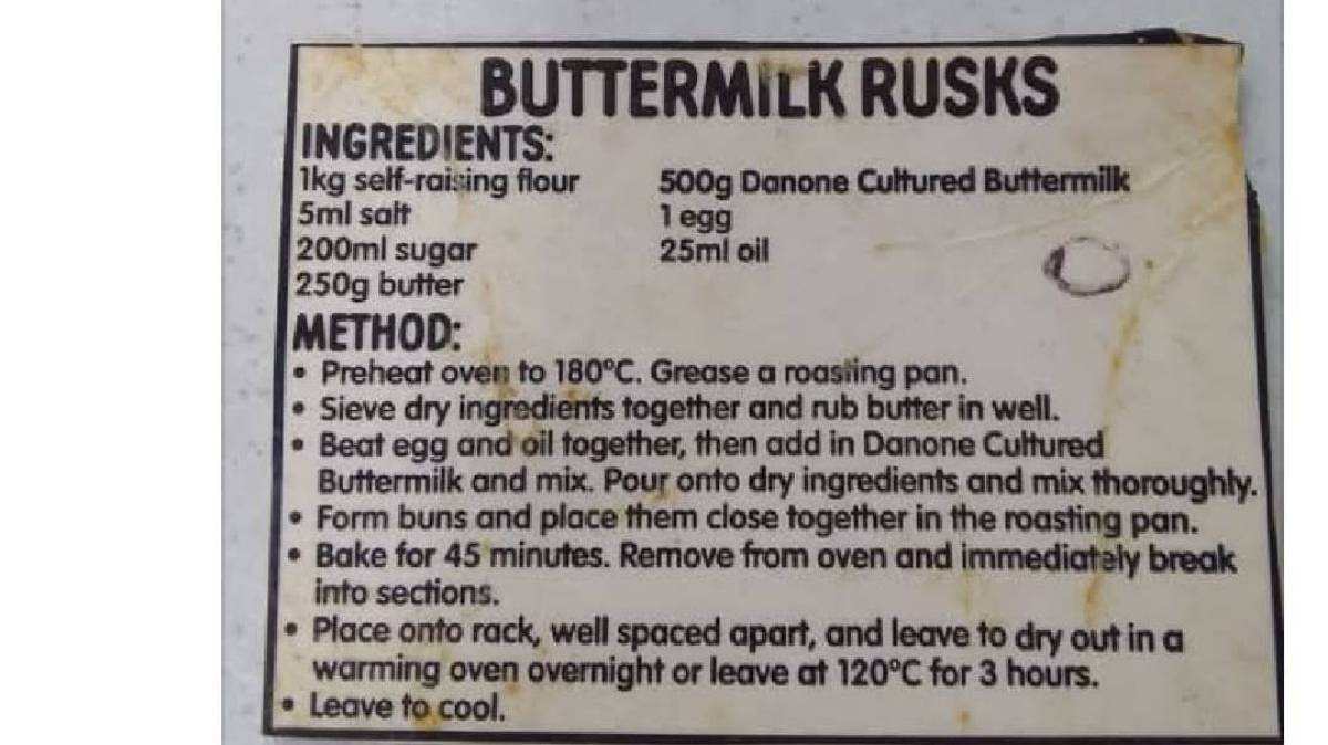 Buttermilk Rusks